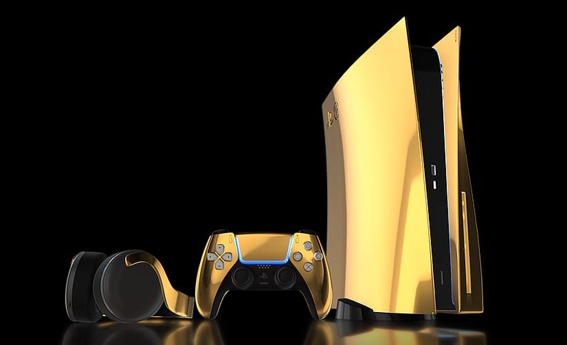 This Golden PlayStation 5 is the Most Luxurious Gaming Console