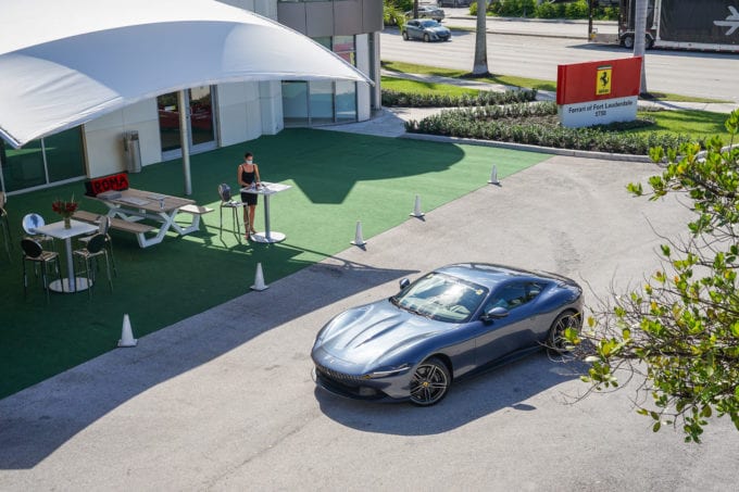 The Ferrari Roma Test Drive Presented by Ferrari of Fort Lauderdale
